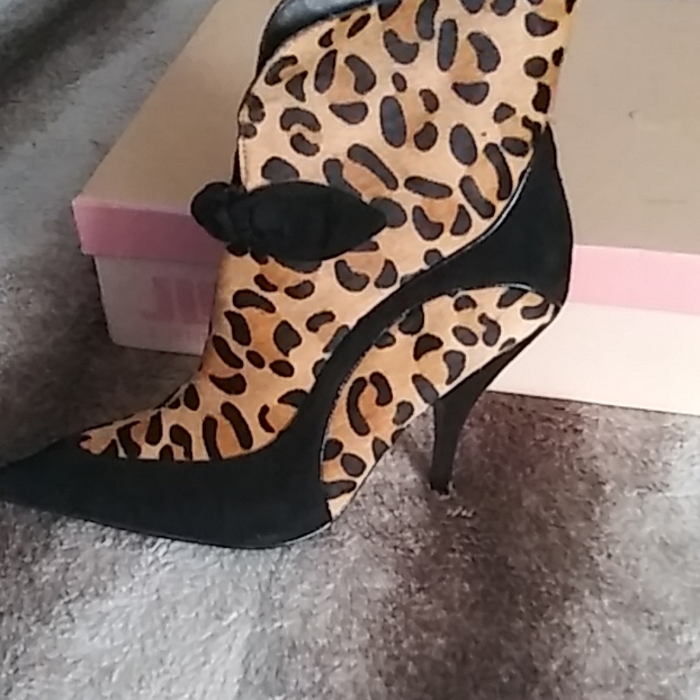 JLO Cheetah Ankle Bootie Jennifer Lopez